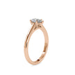 0.53Ct Pear Cut Solitaire Lab-Grown Diamond Gold Ring