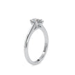 0.53Ct Pear Cut Solitaire Lab-Grown Diamond Gold Ring