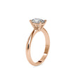 1.01Ct Oval Solitaire Lab-Grown Diamond Gold Ring