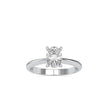 1.01Ct Oval Solitaire Lab-Grown Diamond Gold Ring