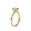 1.01Ct Oval Solitaire Lab-Grown Diamond Gold Ring