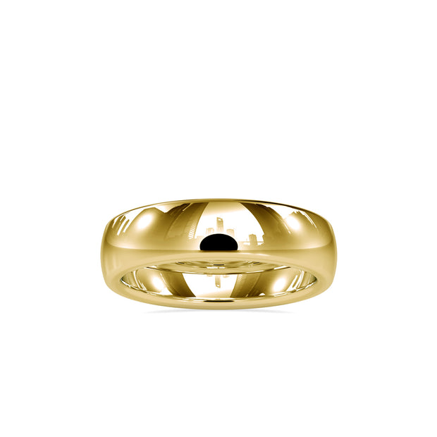 Plain Unisex Gold Band