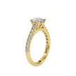 1.60Ct Round Solitaire Lab-Grown Diamond Gold Ring