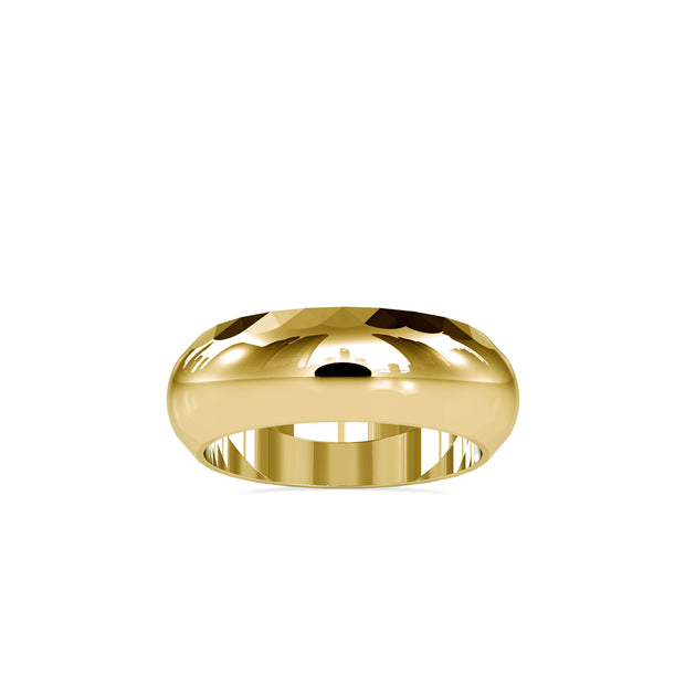 Plain Unisex Gold Band