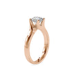 1.13Ct Round Solitaire Lab-Grown Diamond Gold Ring
