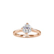 1.16Ct Round Solitaire Lab-Grown Diamond Gold Ring