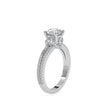 1.49Ct Round Prong Split Shank Lab-Grown Diamond Gold Ring