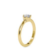 0.54Ct Round Solitaire Lab-Grown Diamond Gold Ring