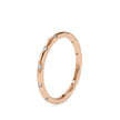 0.09Ct Flush Set Full Eternity Lab-Grown Diamond Gold Band