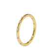 0.09Ct Flush Set Full Eternity Lab-Grown Diamond Gold Band
