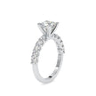 1.92Ct Princess Cut Solitaire Lab-Grown Diamond Gold Ring