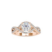 1.41Ct Round Cut Solitaire Lab-Grown Diamond Gold Ring