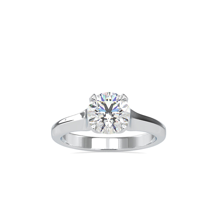 1.20Ct Round Cut Solitaire Lab-Grown Diamond Gold Ring