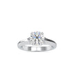 1.20Ct Round Cut Solitaire Lab-Grown Diamond Gold Ring