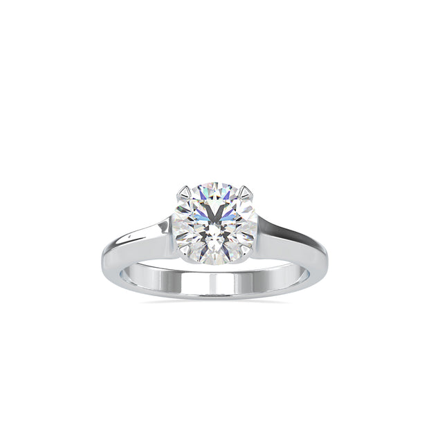 1.20Ct Round Cut Solitaire Lab-Grown Diamond Gold Ring