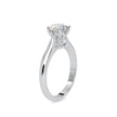 1.13Ct Round Cut Prong Set Lab-Grown Diamond Gold Ring