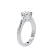 1.19Ct Round Cut Tulip Setting Solitaire Lab-Grown Diamond Gold Ring