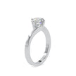 1.19Ct Round Cut Bypass Solitaire Lab-Grown Diamond Gold Ring