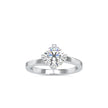 1.19Ct Round Cut Solitaire Lab-Grown Diamond Gold Ring