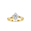 1.19Ct Round Cut Solitaire Lab-Grown Diamond Gold Ring