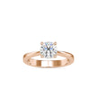 1.18Ct Round Cut Prong Solitaire Lab-Grown Diamond Gold Ring