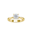 1.18Ct Round Cut Prong Solitaire Lab-Grown Diamond Gold Ring