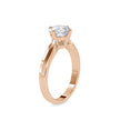 1.19Ct Round Cut Solitaire Lab-Grown Diamond Gold Ring
