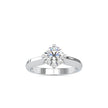1.19Ct Round Cut Solitaire Lab-Grown Diamond Gold Ring