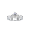 1.18Ct Round Cut Solitaire Lab-Grown Diamond Gold Ring