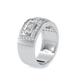 2.78Ct Princess Cut Channel Set Lab-Grown Diamond Gold Ring