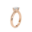 1.19Ct Classic Round Cut Solitaire Lab Grown Diamond Gold Ring