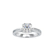 1.19Ct Round Cut Prong Set Lab Grown Diamond Gold Ring