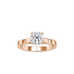 1.19Ct Round Cut Prong Solitaire Lab Grown Diamond Gold Ring