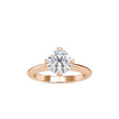 1.60Ct Round Cut Solitaire Lab Grown Diamond Gold Ring