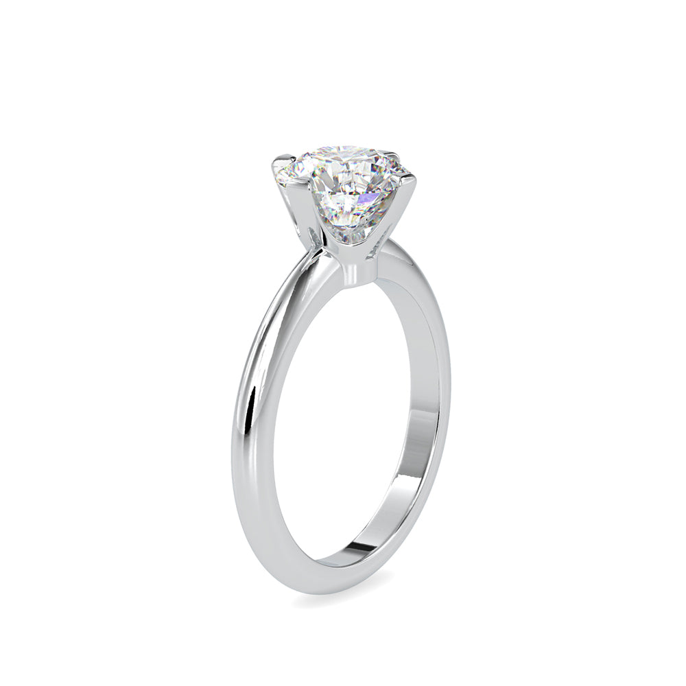 1.60Ct Round Cut Solitaire Lab Grown Diamond Gold Ring