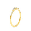 0.16Ct Prong Set Lab-Grown Diamond Gold Ring