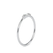 0.07Ct Baguette Cut Three Stone Lab-Grown Diamond Gold Ring