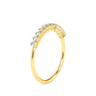 0.24Ct Half Eternity Lab-Grown Diamond Gold Ring