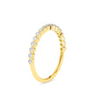 0.26Ct Half Eternity Prong Lab-Grown Diamond Gold Ring