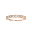 0.29Ct Vintage Inspire Bezel Set Lab-Grown Diamond Gold Ring