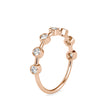 0.28Ct Bezel Set Lab-Grown Diamond Gold Ring