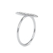 0.16Ct Marquise Shape Pave Lab-Grown Diamond Gold Ring