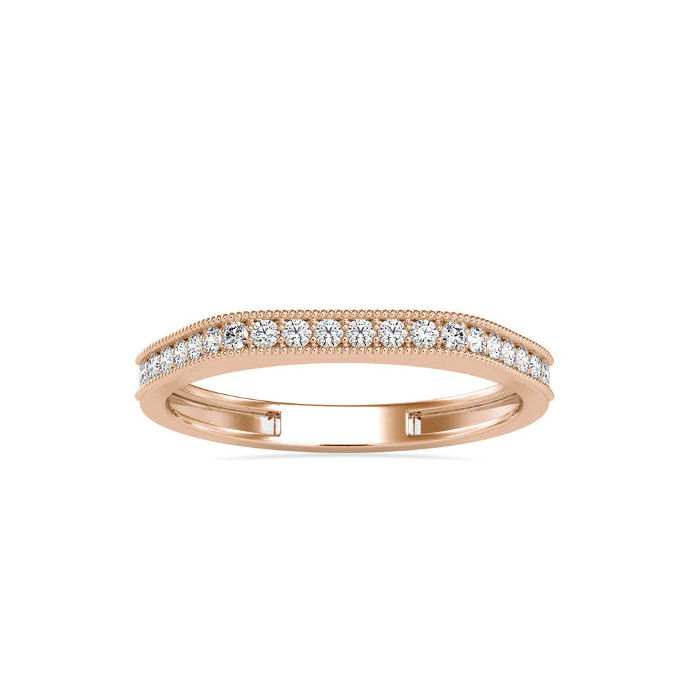 0.16Ct Vintage Inspire Prong Lab-Grown Diamond Gold Ring
