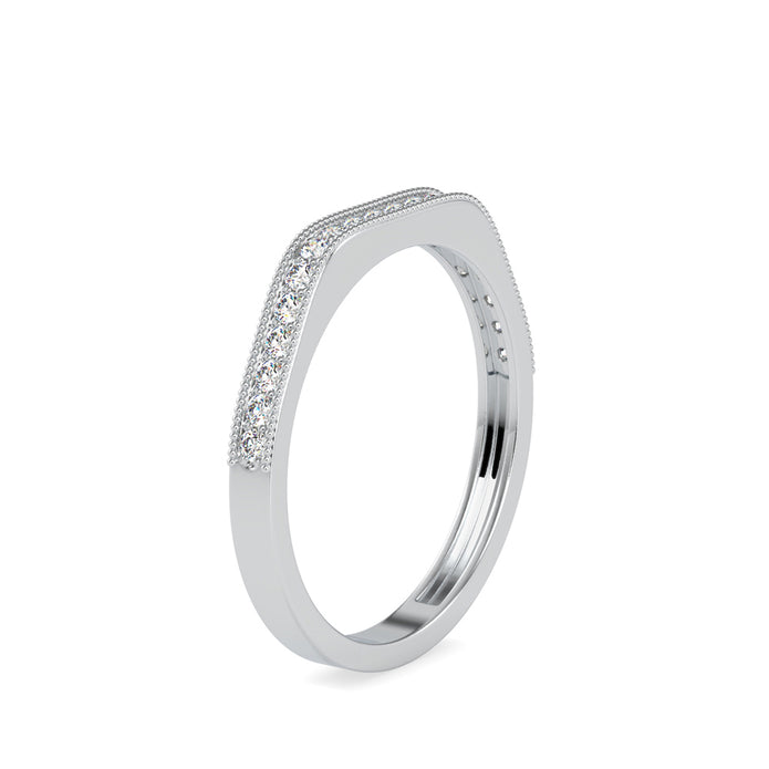 0.16Ct Vintage Inspire Prong Lab-Grown Diamond Gold Ring