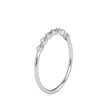 0.05Ct Pear Shaped Bezel Set Lab-Grown Diamond Gold Ring