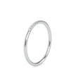0.07Ct Prong Set Lab-Grown Diamond Gold Ring