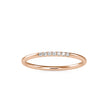 0.05Ct Minimalist Prong Set Lab-Grown Diamond Gold Ring