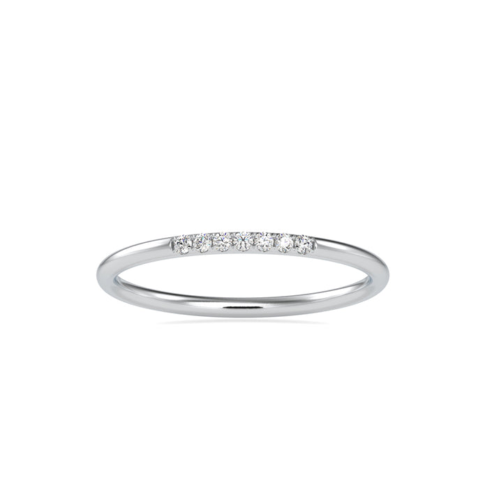 0.05Ct Minimalist Prong Set Lab-Grown Diamond Gold Ring