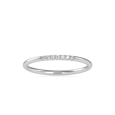 0.05Ct Minimalist Prong Set Lab-Grown Diamond Gold Ring