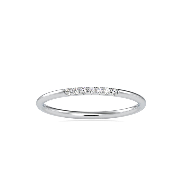 0.05Ct Minimalist Prong Set Lab-Grown Diamond Gold Ring
